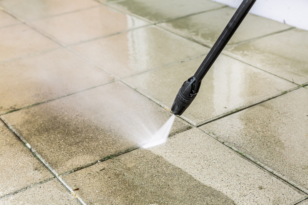 pressure washing